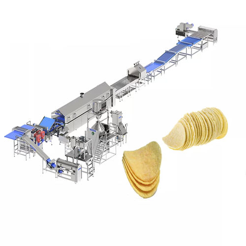 Linea di produzione di chips completamente automatica - HJ1200 - Guangdong Shunde Huaji Machinery Industrial Co., Ltd. - per patate