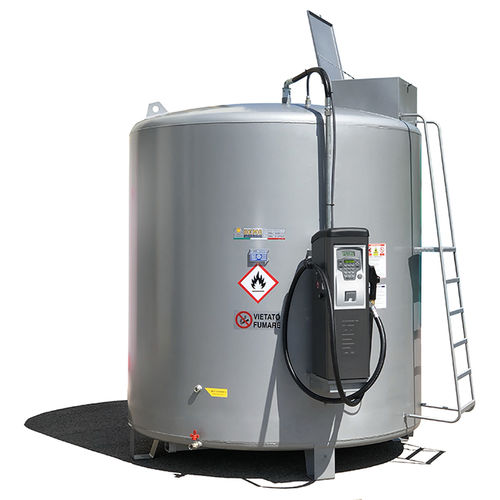 Serbatoio di stoccaggio di gasolio - FM - Demo Serbatoi - per la distribuzione / in acciaio al carbonio / cilindrico