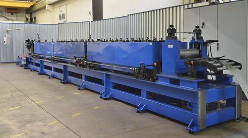 linea di profilatura per pannelli per copertura - TECNOMA