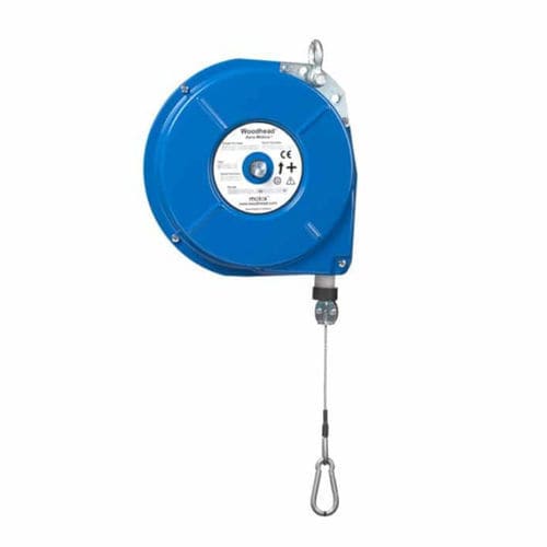 Bilanciatore per utensile a molla - F series - Bürklin GmbH & Co. KG - con cavo in acciaio / per sospensioni / verticale