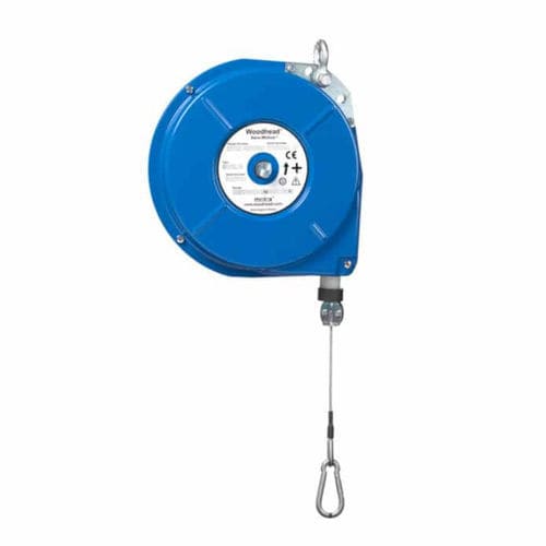 Bilanciatore per utensile a molla - FLS series - Bürklin GmbH & Co. KG - con cavo in acciaio / per sospensioni / verticale