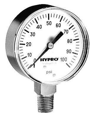 Manometro con quadrante - SG series - Hypro Pressure Cleaning - filettato / a tubo Bourdon / di processo