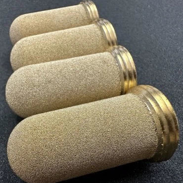Elemento filtrante in bronzo - Baoji Yinggao Metal Materials Co., Ltd. - di liquidi / ad alte prestazioni / sinterizzato