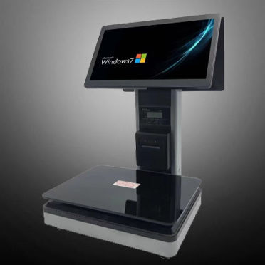 Bilancia a piattaforma - PC-S1601SW - Shenzhen Alwaypos Technology Ltd - elettronica / con display LCD / con touch screen