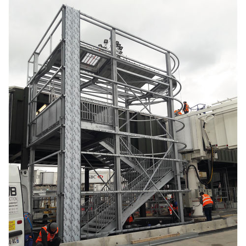 Scala metallica - DIB PRODUCTION - a gabbia / con barre / da cantiere