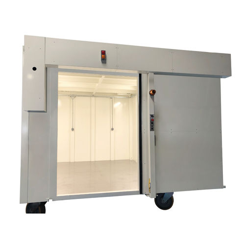 Cabina di radioprotezione - X-ray Bunker - DIB PRODUCTION - in acciaio inossidabile / per scaffalatura / piombata
