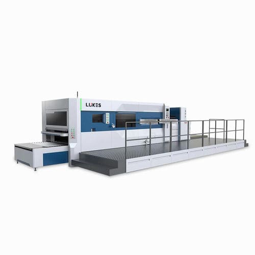 Macchina da taglio con matrice - LKS1650G - Shandong Lukes Machinery Co., Ltd. - per cartone / di lastre / CNC