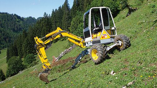 Escavatore intermedio - A20 - Menzimuck - su ruote / diesel / ragno