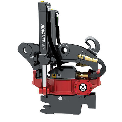Sistema articolato per attacco attrezzo per escavatore - R4 - Menzimuck