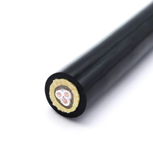 Cavo elettrico di alimentazione - Derulcable (Shanghai) Co., Ltd - isolato / cordato a trefoli / in rame