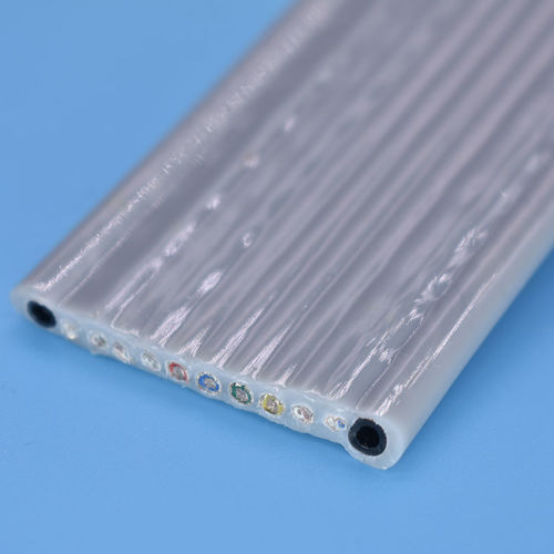 Cavo elettrico armato - Derulcable (Shanghai) Co., Ltd - piatto / in acciaio / di comando