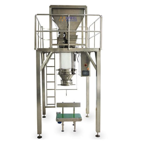 Pesatrice per l'industria agroalimentare - MFD-WH25K - JIAXING MAINFILL Packaging Machinery Co.,Ltd - per polveri / ad alta velocità / in acciaio inossidabile