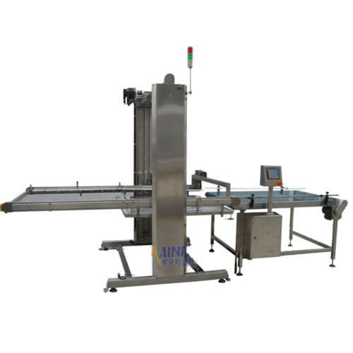 Depallettizzatore a strati - MF-AUM-H1800 - JIAXING MAINFILL Packaging Machinery Co.,Ltd - di lattine per prodotti alimentari / per barattoli vuoti / semiautomatico