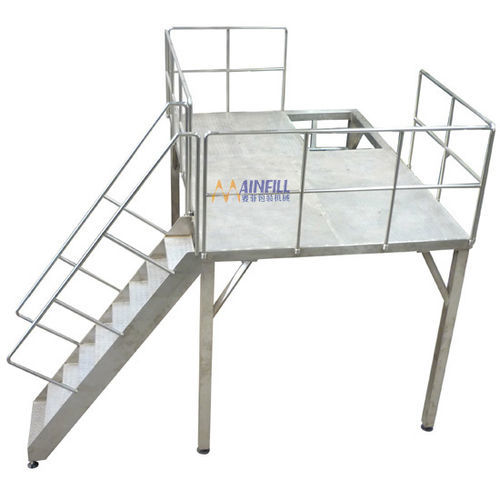 Piattaforma da lavoro - JIAXING MAINFILL Packaging Machinery Co.,Ltd - di accesso / con parapetto di sicurezza