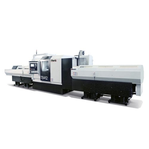 Centro di tornitura CNC - TB412Y - M Services - a due mandrini / 12 utensili / 24 utensili