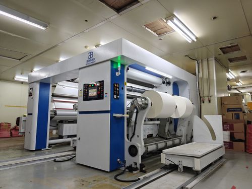 Taglierina ribobinatrice automatica - SLD-Pro - Wenzhou Binbao Machinery - per carta