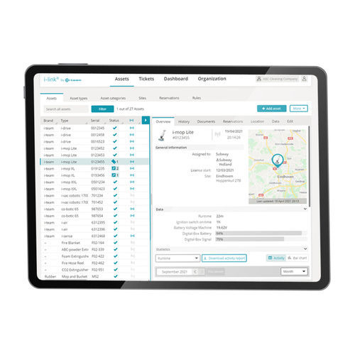 Software di sicurezza - i-link® - I-team Global - di monitoraggio / per mappatura / per batteria