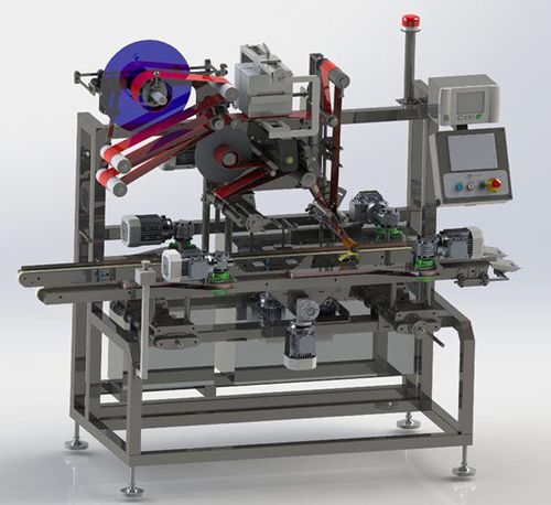 Etichettatrice a C - Sovereign Labelling Machines Limited - automatica / per imballaggi / per applicazione sulla parte superiore del prodotto