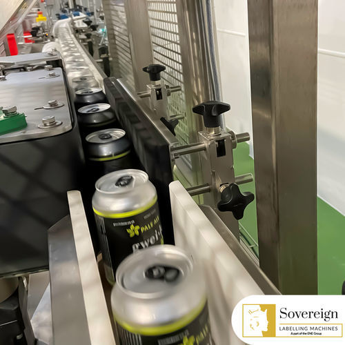 Macchina di etichettatura per lattine - Sovereign Labelling Machines Limited - automatica / per bottiglie / per vasetti