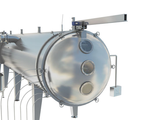 Sistema di asciugatura sottovuoto - Wenzhou Jinbang Light Ind Machinery Co., Ltd - continuo / per l'industria agroalimentare / per l'industria farmaceutica