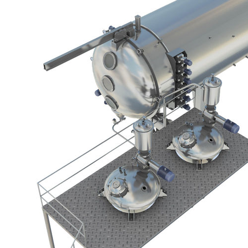 Sistema di asciugatura sottovuoto - Wenzhou Jinbang Light Ind Machinery Co., Ltd - continuo / per l'industria agroalimentare / per l'industria farmaceutica