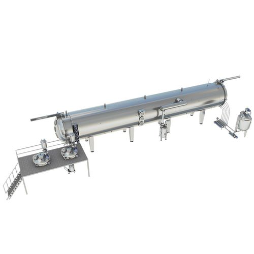 Essiccatore sottovuoto - Wenzhou Jinbang Light Ind Machinery Co., Ltd - continuo / per l'industria agroalimentare / per l'industria farmaceutica