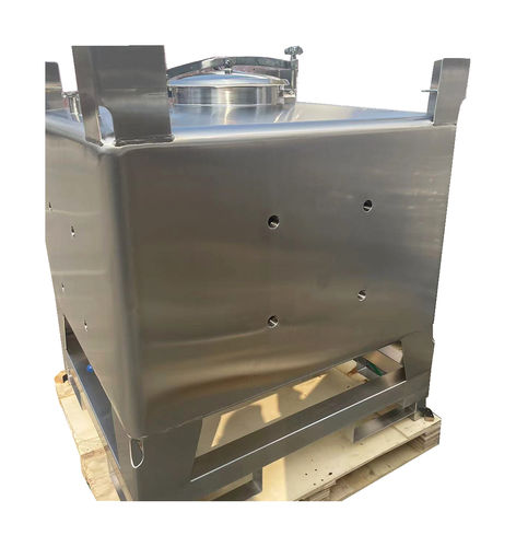 Contenitore IBC in acciaio inossidabile - Wenzhou Jinbang Light Ind Machinery Co., Ltd - per liquidi / di prodotto chimico / per alimenti