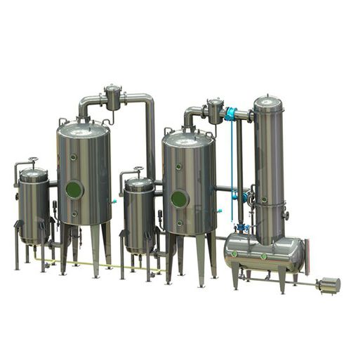 Concentratore a doppio effetto - SJN series - Wenzhou Jinbang Light Ind Machinery Co., Ltd - sottovuoto / per l'industria agroalimentare / industriale