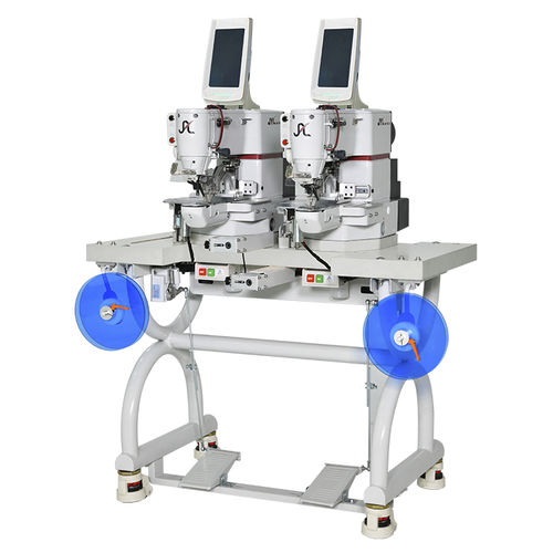 Macchina da cucire a due aghi - JYL-B0506-DWS - Guangdong Jin Yue Lai Automation Equipment Co.,Ltd - asole per occhiello / per berretti / da tavolo
