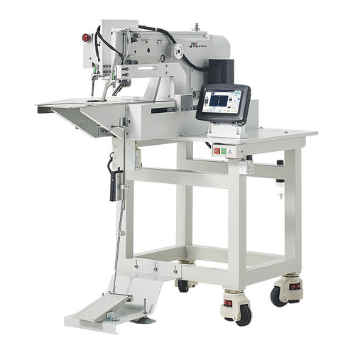 Macchina da cucire ad ago singolo - JYL-M2010-PQ - Guangdong Jin Yue Lai Automation Equipment Co.,Ltd - a 1 filo / per motivi / per berretti