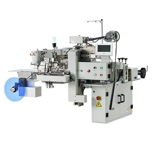 Macchina da cucire ad ago singolo - JYL-M3020G-MST - Guangdong Jin Yue Lai Automation Equipment Co.,Ltd - a 1 filo / per berretti / da tavolo