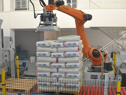 Pallettizzatore robotizzato - Varlik Makina Sanayi İç ve Dış Tic. A.Ş. - articolato