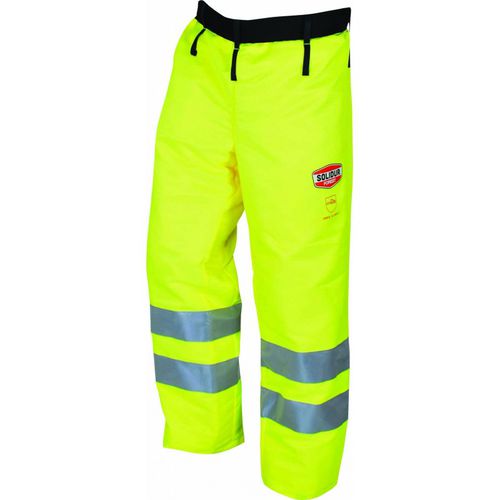 Pantaloni da lavoro - GLOW - Solidur - alta visibilità / antitaglio / in poliestere