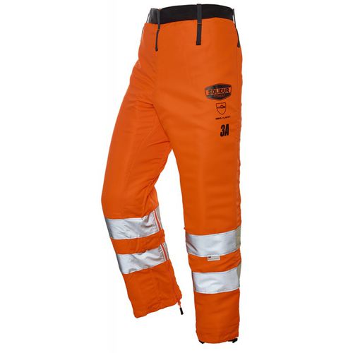 Pantaloni da lavoro - GLOW - Solidur - alta visibilità / in poliestere / giallo