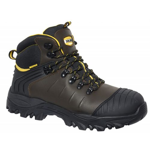 Scarpa per il settore agricolo - CROSSLAND - Solidur - contro il freddo / in pelle / EN ISO 20347
