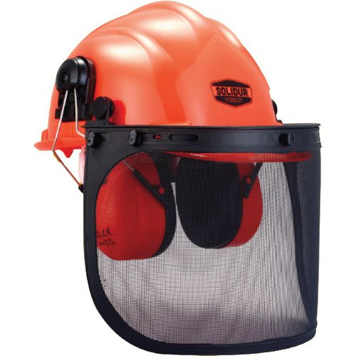 Casco forestale - CA01 - Solidur - EN 397 / antiurto / in polietilene