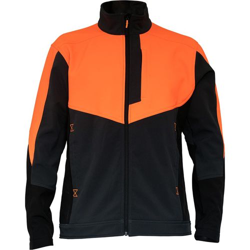 Giacca da lavoro - ODON - Solidur - in poliestere / in spandex / arancione