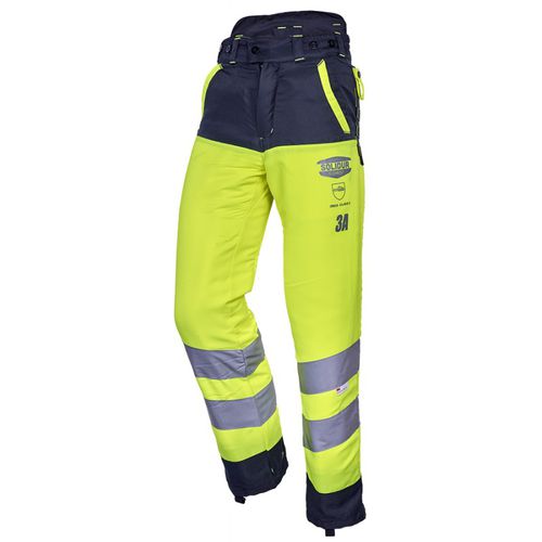 Pantaloni da lavoro - GLOW - Solidur - alta visibilità / antitaglio / in poliestere