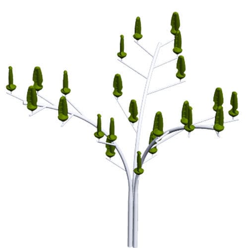 Generatore eolico - Modular Tree A series - New World Wind