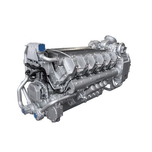 Motore diesel - V1712C2 MLL - Isotta Fraschini Motori spa - a 12 cilindri / turbo-intercooler / a iniezione alta pressione