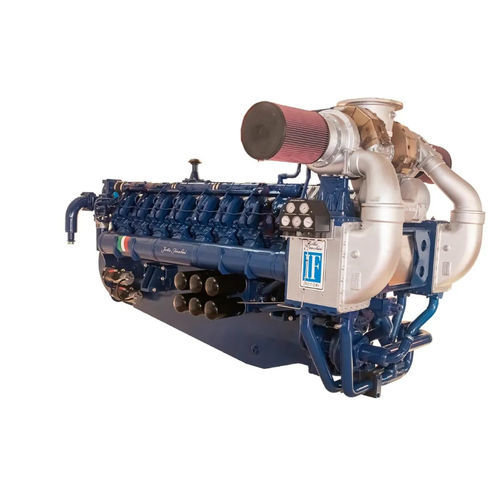 Motore diesel - 16V170 G81 - Isotta Fraschini Motori spa - a 16 cilindri / turbo / ad iniezione diretta