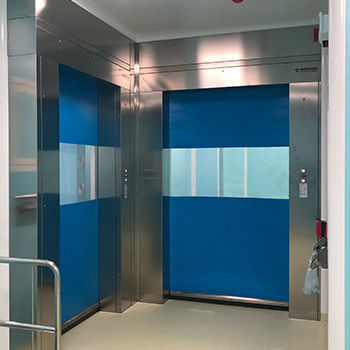 Porta battente - SUPERCLEAN - Moreschi Chiusure Industriali S.r.l. - in acciaio inossidabile / per interno / per l'industria agroalimentare
