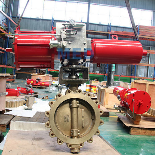 Valvola a farfalla - China MED Valve Co., Ltd. - pneumatica / per acqua / per prodotti chimici
