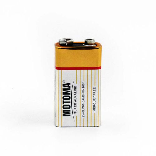 Batteria alcalina - 6LR61 - Shenzhen Motoma Power Co. Ltd - rettangolare / 9 V