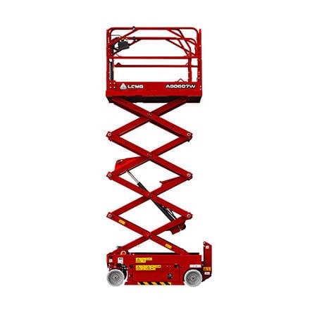 Piattaforma elevatrice a forbice mobile - AS0607W - Lingong Group JinanHeavy Machinery Co., Ltd. - idraulica / per interno / da esterno