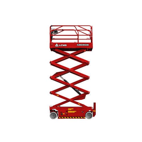 Piattaforma elevatrice a forbice mobile - AS0808 - Lingong Group JinanHeavy Machinery Co., Ltd. - idraulica / per interno / da esterno