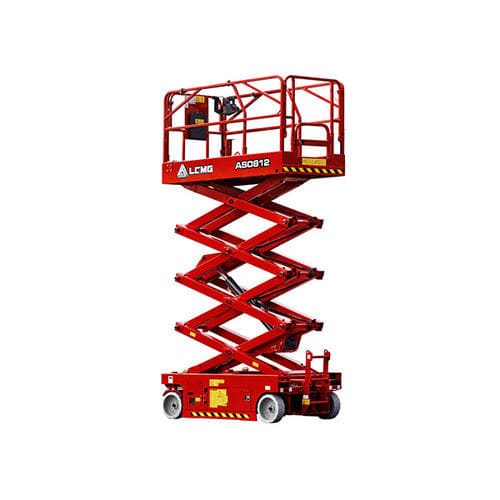 Piattaforma elevatrice a forbice mobile - AS0812 - Lingong Group JinanHeavy Machinery Co., Ltd. - idraulica / per interno / da esterno