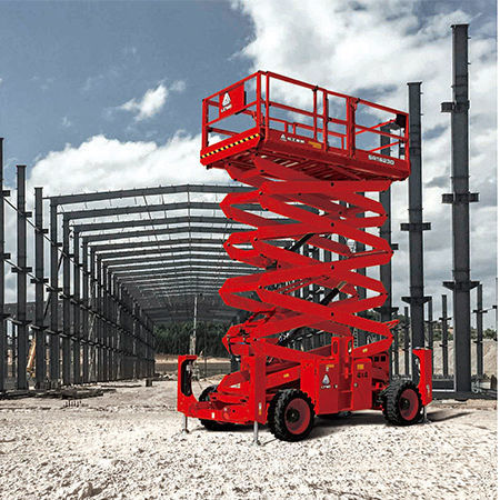 Piattaforma elevatrice a forbice mobile - SR1623D - Lingong Group JinanHeavy Machinery Co., Ltd. - idraulica / con motore diesel / per uso in interni ed esterni