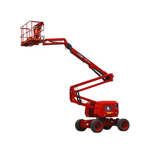 Piattaforma elevatrice a forbice mobile - A14J - Lingong Group JinanHeavy Machinery Co., Ltd. - idraulica / per terreno accidentato / da esterno