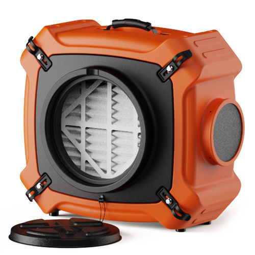 Sistema di filtrazione a carboni attivi - PureAiro HEPA Max 970 Air Scrubber - Toovem - ad aria / compatto / HEPA